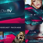 دانلود پروژه افتر افکت معرفی برنامه های تلویزیونی Glow TV Broadcast