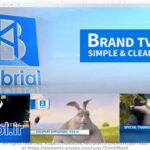 دانلود پروژه افتر افکت معرفی و نمایش برند در تلویزیون Brand TV Simple