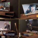 دانلود پروژه افتر افکت موکاپ صحفه تلویزیون مدرن Modern TV Screen