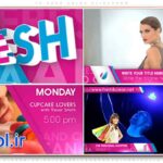 دانلود پروژه آماده افتر افکت بردکست برند تلویزیونی Brand Tv Fresh & CLean