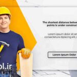 دانلود پروژه آماده افتر افکت معرفی شرکت Building Company Portfolio