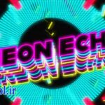 دانلود پروژه آماده پریمیر پرو تایتل نئونی Neon Text Echo