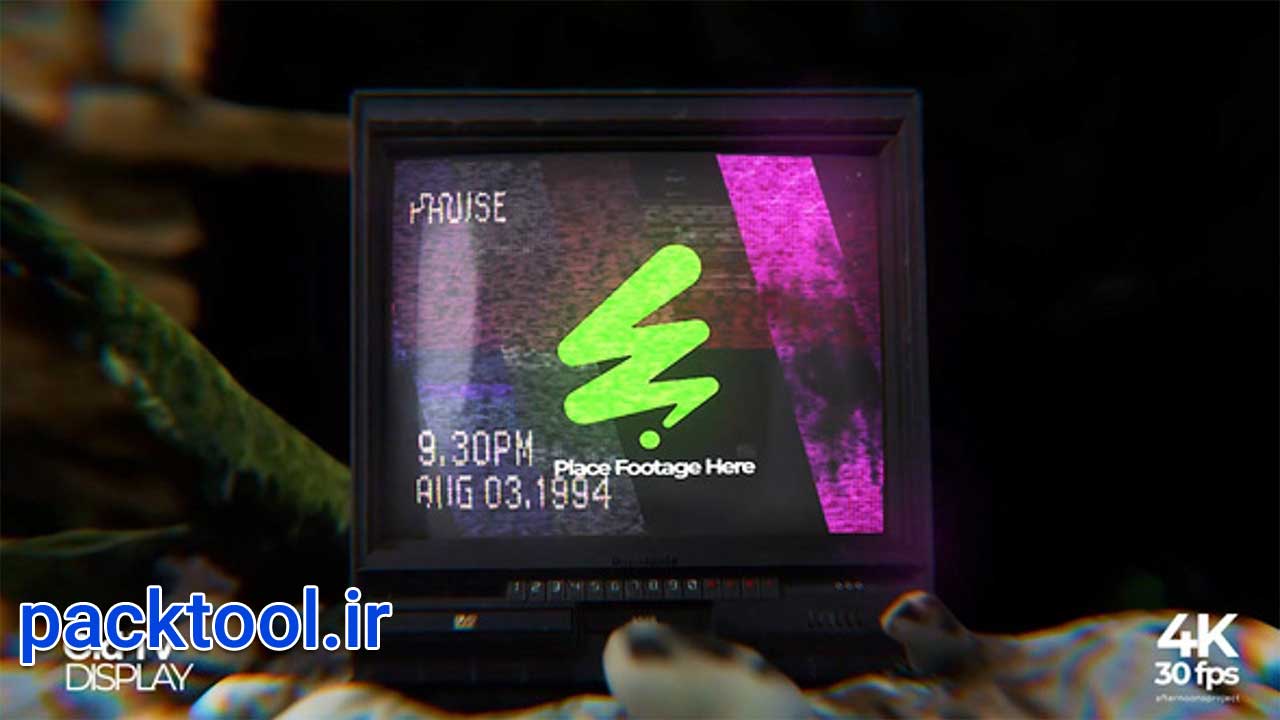 دانلود پروژه افتر افکت موکاپ ویدئویی تلویزیون قدیمی Old TV Mockup Display دانلود پروژه افتر افکت موکاپ ویدئویی تلویزیون قدیمی Old TV Mockup Display