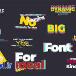 دانلود پروژه آماده پریست متن متحرک پریمیر پرو Kinetic Text Animations V3