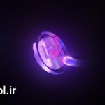 دانلود پروژه آماده پریمیر لوگو موشن نئونی شیشه ای Neon Iridescent Logo