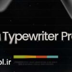 دانلود پروژه آماده پریمیر پرو متن با افکت ماشین تحریر Typewriter