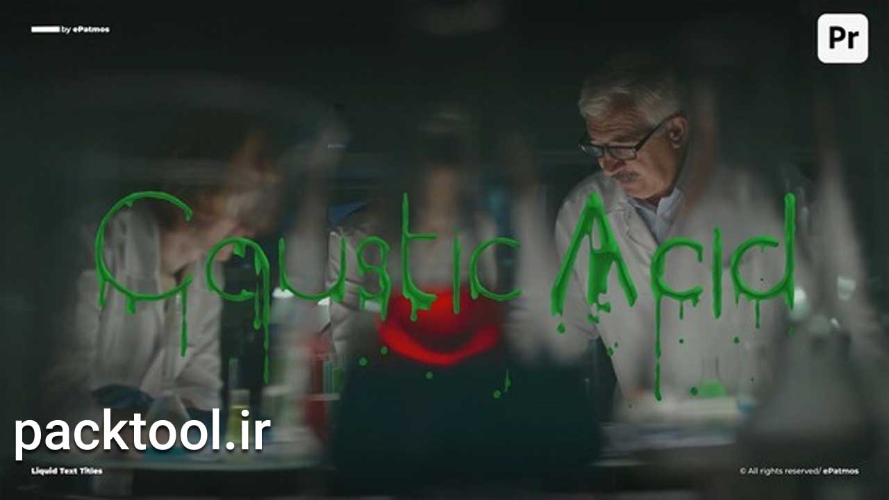 دانلود پروژه آماده پریمیر پرو متن و عناوین متحرک مایع Liquid Text Titles دانلود پروژه آماده پریمیر پرو متن و عناوین متحرک مایع Liquid Text Titles