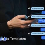دانلود پروژه آماده پریمیر پرو نمایش پیام متنی Text Messages Kit