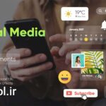 دانلود پروژه آماده افتر افکت پکیج شبکه های اجتماعی Social Media Pack