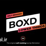 دانلود پروژه آماده زیرنویس پریمیر پرو Lower Thirds