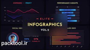 دانلود پروژه آماده پریمیر اینفوگرافیک الیت Elite Infographics Pack