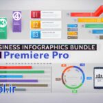 دانلود پروژه آماده پریمیر اینفوگرافیک بیزینسی Business Infographics Bundle