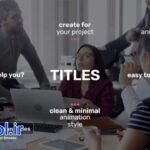 دانلود پروژه آماده پریمیر عناوین مینیمال Minimal Clean Titles