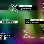 دانلود پروژه آماده پریمیر پرو زیرنویس توییتر ایکس Twitter X Lower Thirds