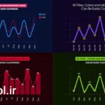 دانلود پروژه آماده پریمیر پرو نمودار خطی اینفوگرافیک Infographic Line Char