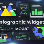 دانلود پروژه آماده پریمیر پرو ویجت های اینفوگرافیک Infographic Widgets