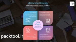 دانلود پروژه پریمیر اینفوگرافیک عناوین شرکتی Corporate Infographics Titles