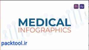 دانلود پروژه پریمیر اینفوگرافیک متحرک پزشکی Medicine Infographics