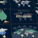 دانلود پروژه پریمیر اینفوگرافیک نقشه Infographics Map