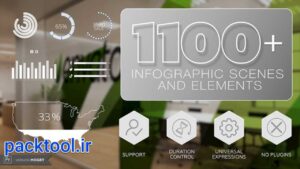 دانلود پک آماده پروژه اینفوگرافیک پریمیر پرو Infographics