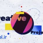 دانلود پروژه آماده افتر افکت لوگو موشن مینیمال Shapes In Motion Logo