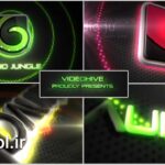 دانلود پروژه آماده افتر افکت لوگو موشن نئون Neon Lights Logo Reveal