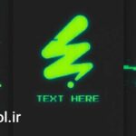دانلود پروژه آماده افترافکت لوگو موشن با افکت پیکسلی Pixel Glitch Logo