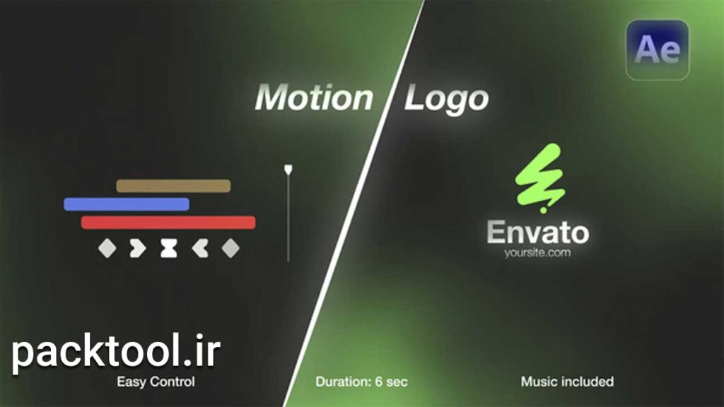 دانلود پروژه آماده نمایش لوگو افتر افکت Motion Logo