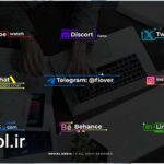 پروژه آماده افتر افکت شبکه اجتماعی Social Media