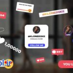پروژه آماده المان شبکه های اجتماعی برای افترافکت Instagram Social Elements