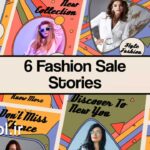 پروژه افتر افکت استوری اینستاگرام فروش لباس Fashion Sale Stories