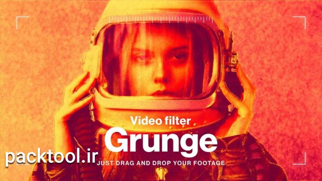 دانلود افکت فیلم گرانج برای افتر افکت Grunge Video Filter Effect