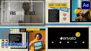 دانلود پروژه آماده افتر افکت ابزار طراحی Designer Creative Scenes