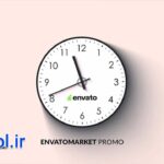 دانلود پروژه آماده داوینچی ریزالو لوگو موشن ساعت Clock Logo