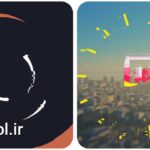 دانلود پروژه آماده داوینچی ریزالو نمایش لوگو گلیچ Flat Glitch Logo Reveal