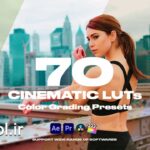 دانلود پروژه آماده پریست رنگی داوینچی ریزالو Cinematic LUTs