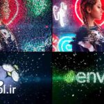 دانلود پروژه افتر افکت پکیج افکت نویز و پارازیت Particle Effect Glitch