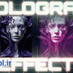 دانلود پروژه افکت هولوگرام سینمایی برای افترافکت Hologram Effect