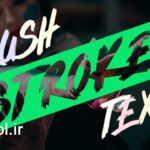 دانلود پروژه داوینچی ریزالو پریست انیمیمشن متن با براش Brush Text Animator