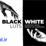 دانلود پروژه داوینچی ریزالو پریست رنگ سیاه و سفید Black & White LUTs