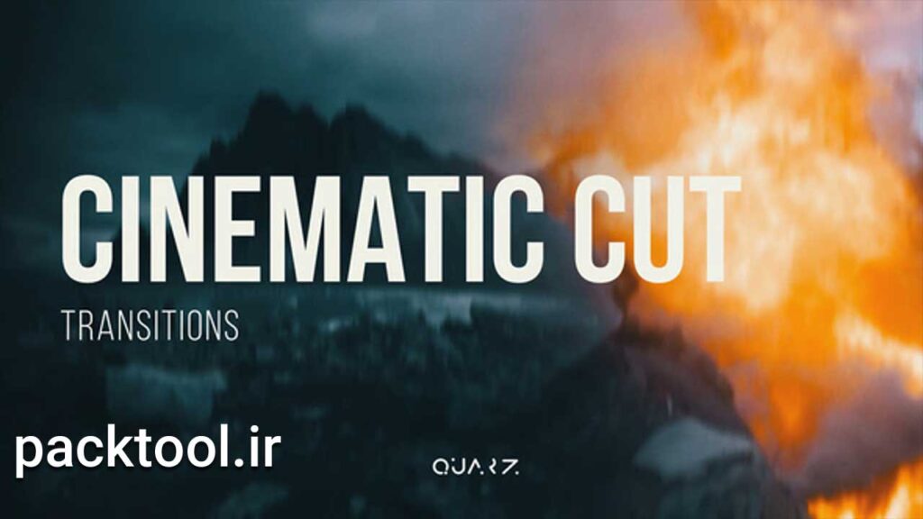 پروژه افتر افکت ترانزیشن کات سینمایی Cinematic Cut Transitions