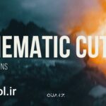 پروژه افتر افکت ترانزیشن کات سینمایی Cinematic Cut Transitions