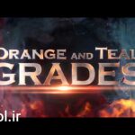 پروژه داوینچی ریزالو پریست رنگ با تم سبز و نارنجی Orange and Teal LUTs