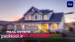 پروژه رمپ سرعت املاک و مستغلات برای افترافکت Real Estate Speed Ramp