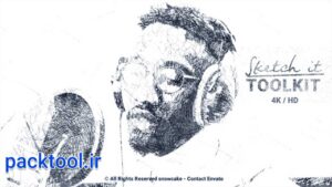 دانلود جعبه ابزار افکت های پوششی اسکچ برای افترافکت Sketch It Toolkit