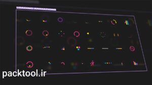 دانلود پروژه آماده افتر افکت المنت های موشن گرافیک Motion Graphic Effects