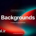 دانلود پروژه آماده افتر افکت بک گراند متحرک گرادینت Gradient Backgrounds