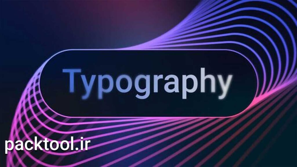 دانلود پروژه آماده افتر افکت تایپوگرافی متحرک Typography Animation