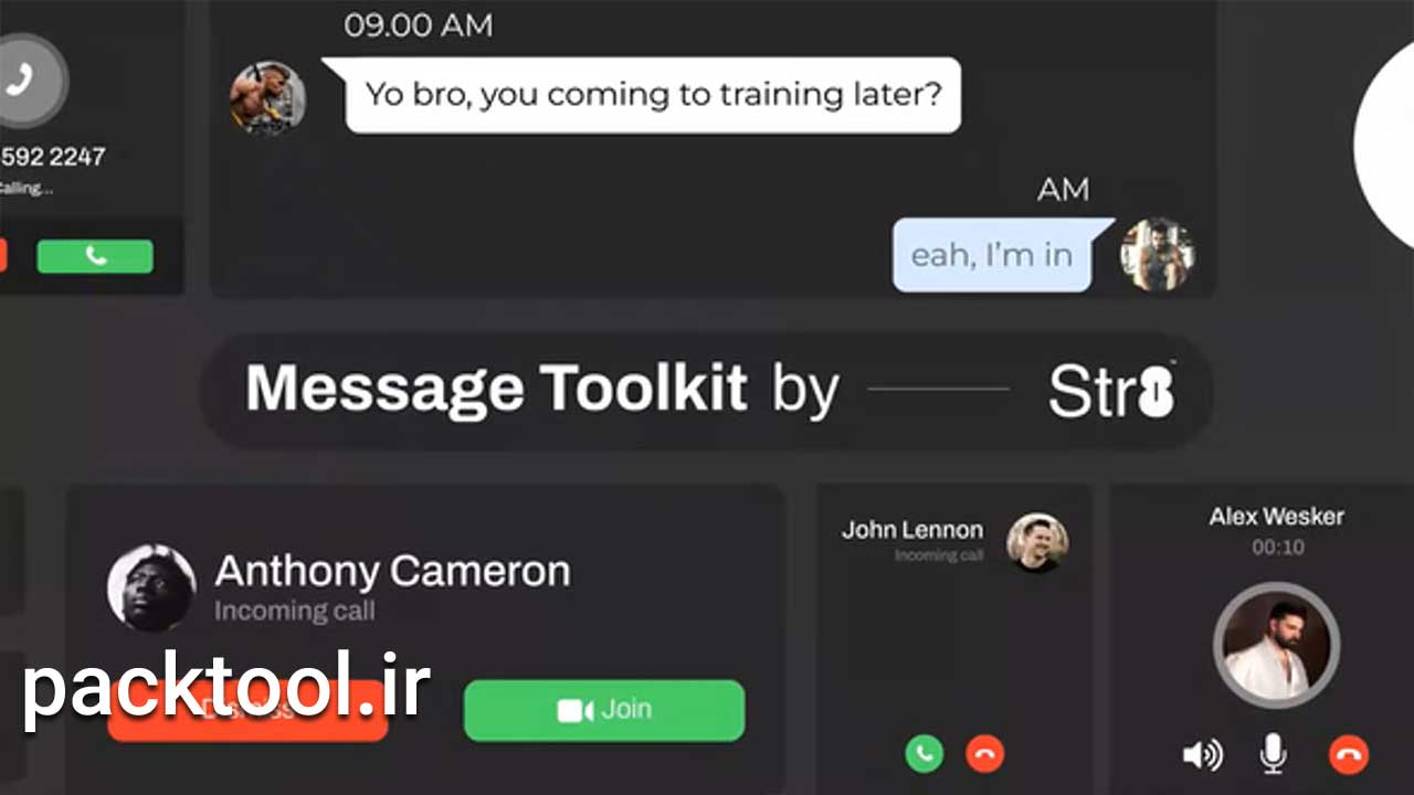 دانلود پروژه آماده افتر افکت جعبه ابزار ساخت پیام متنی Message Toolkit دانلود پروژه آماده افتر افکت جعبه ابزار ساخت پیام متنی Message Toolkit