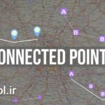 دانلود پروژه آماده داوینچی ریزالو اتصال نقاط روی نقشه Connected Points
